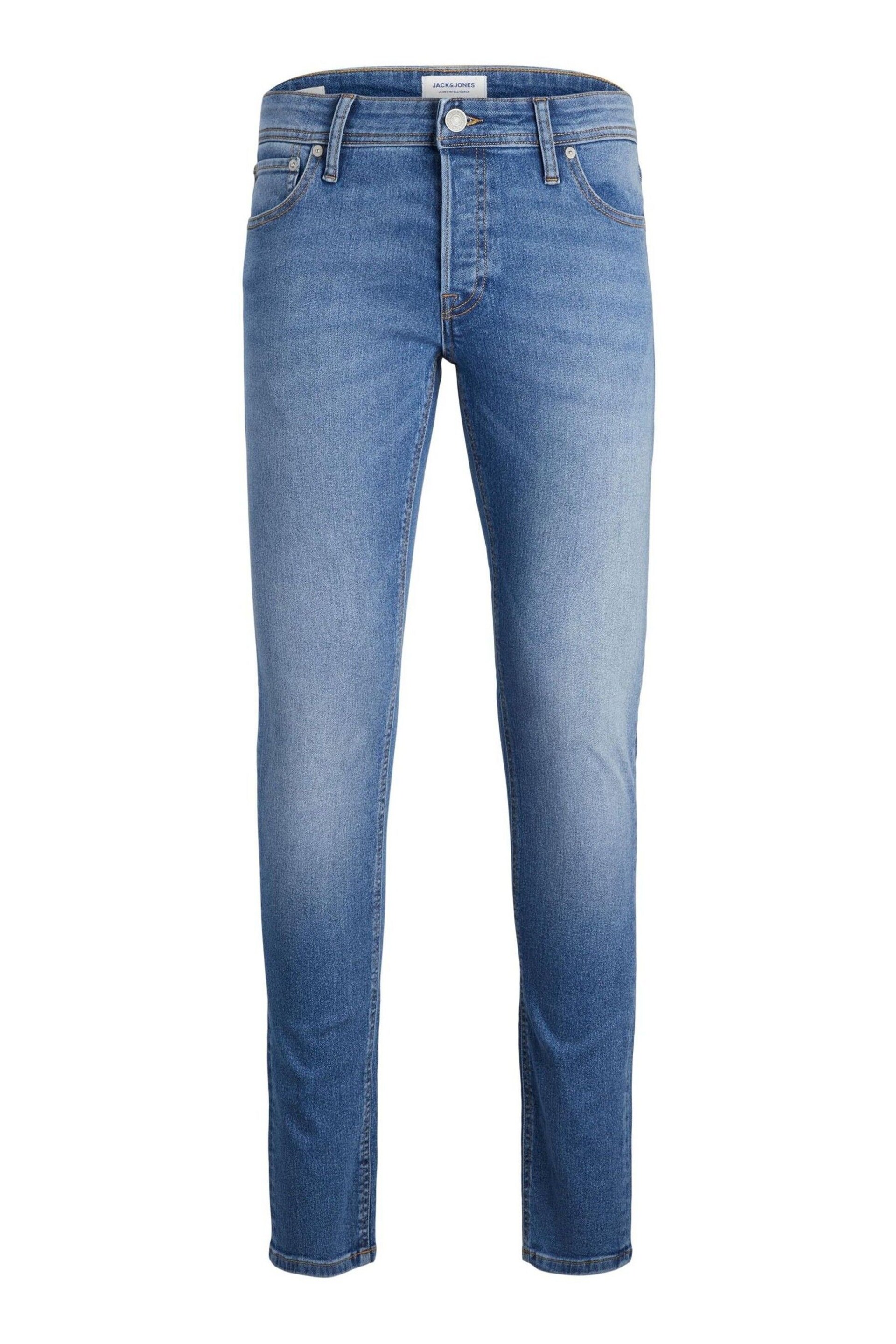 JACK & JONES Blue Slim Fit Jeans - Image 5 of 8
