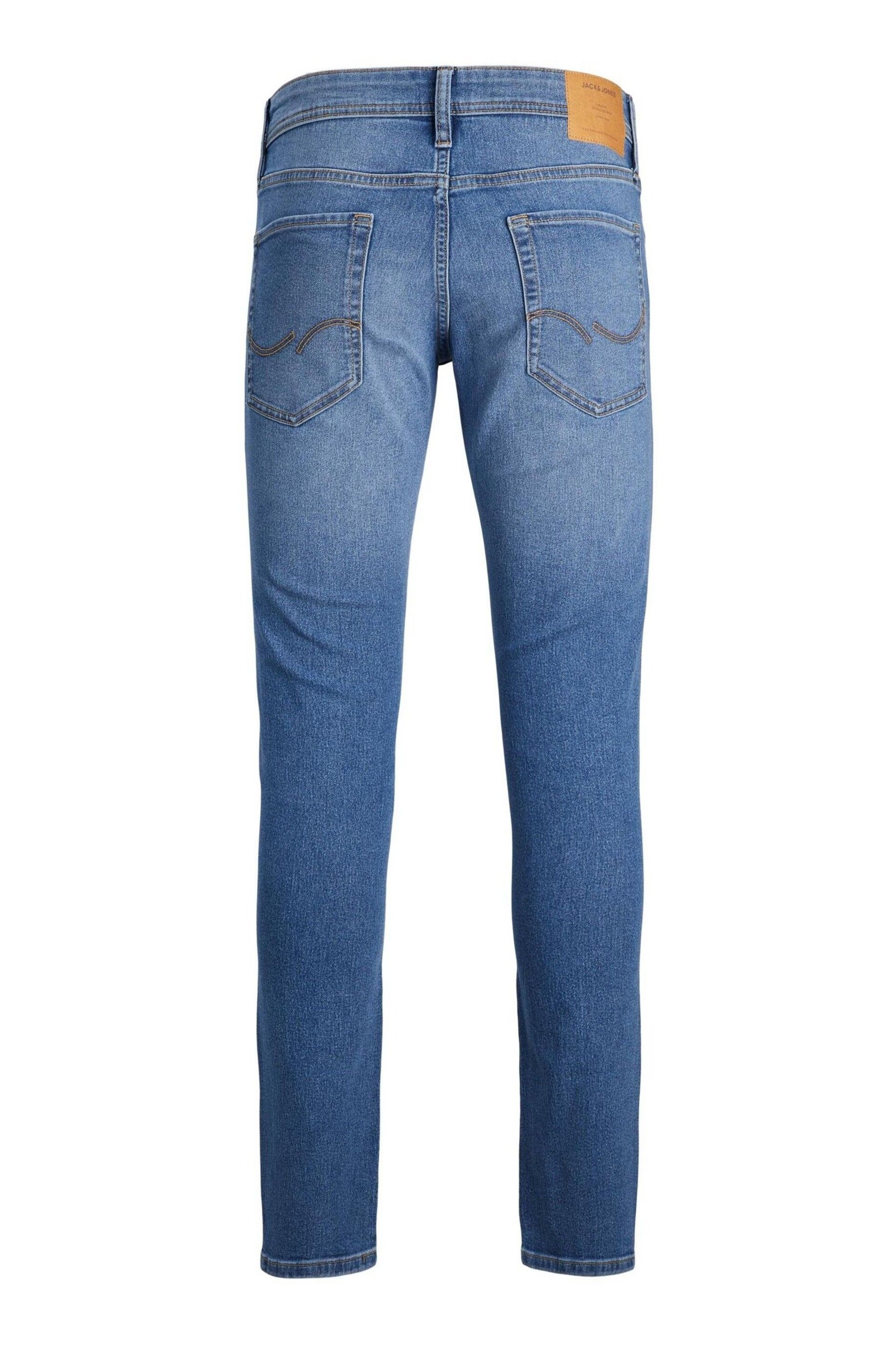 JACK & JONES Blue Slim Fit Jeans - Image 6 of 8