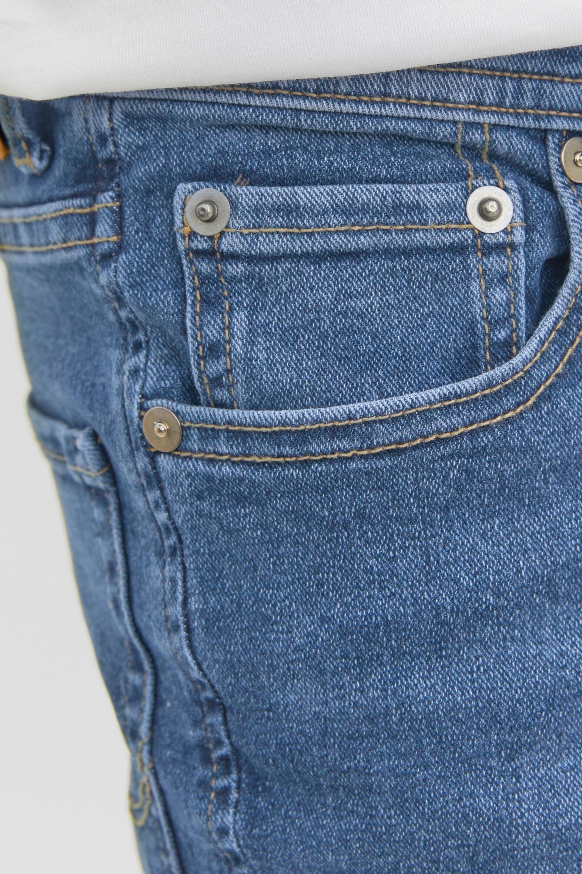 JACK & JONES Blue Slim Fit Jeans - Image 7 of 8