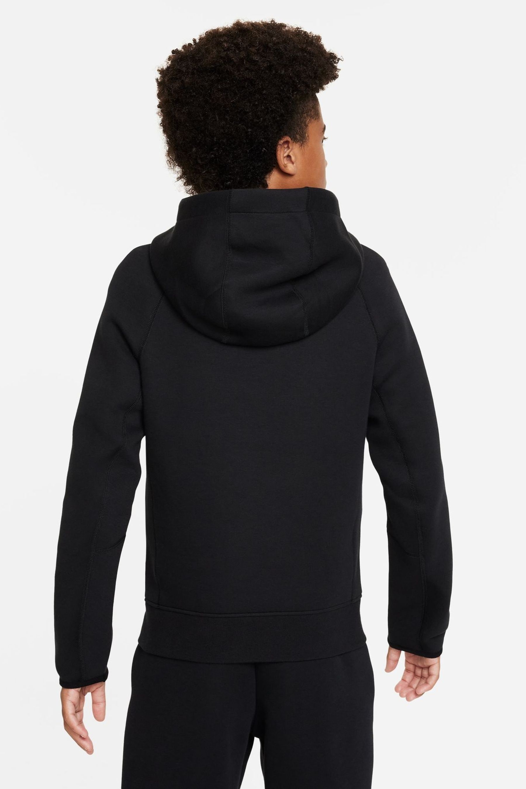 Nike modern overhead hooded top black store