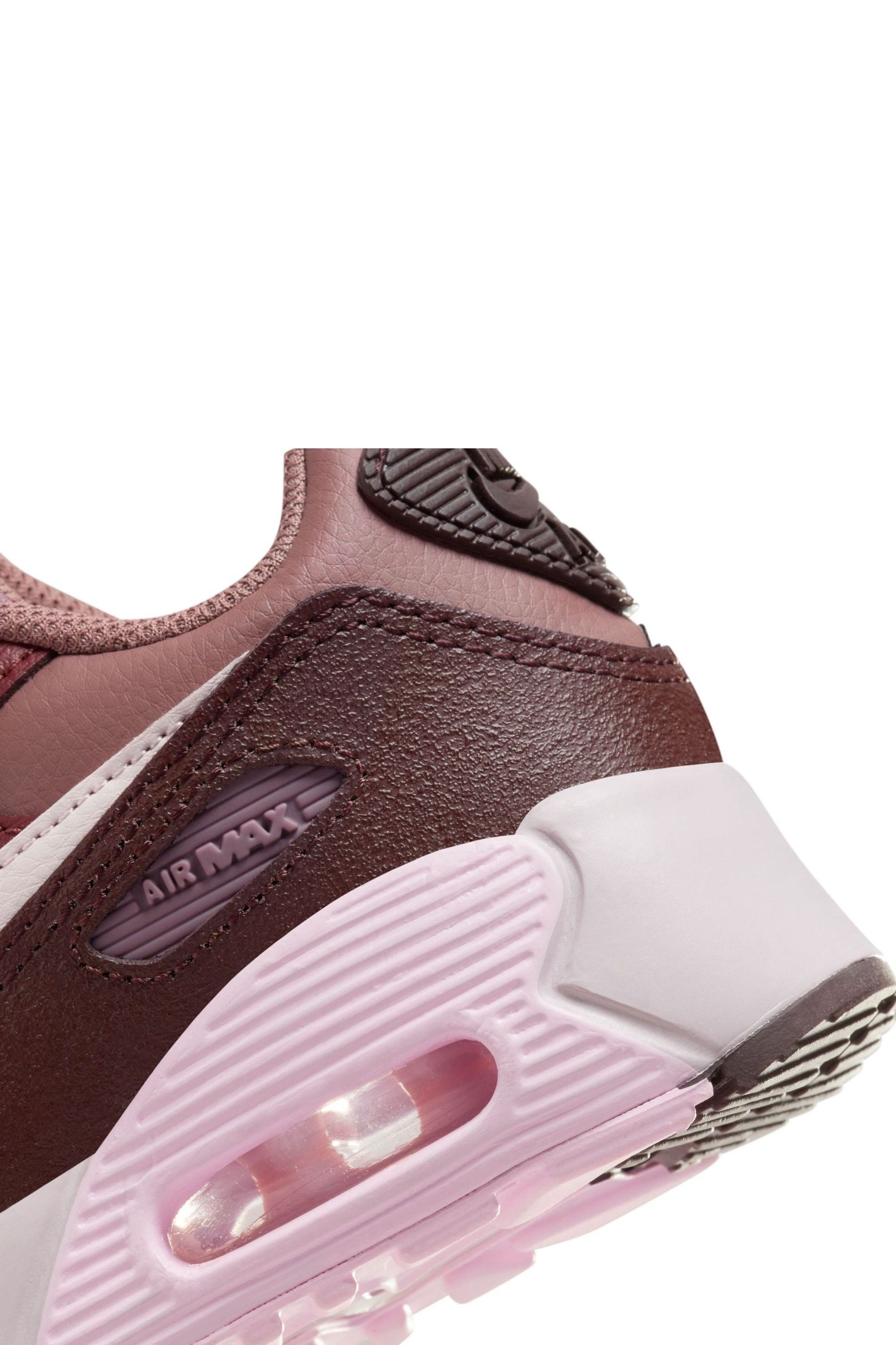 Buy Nike Pink Mauve Air Max 90 Junior Trainers from Next Luxembourg