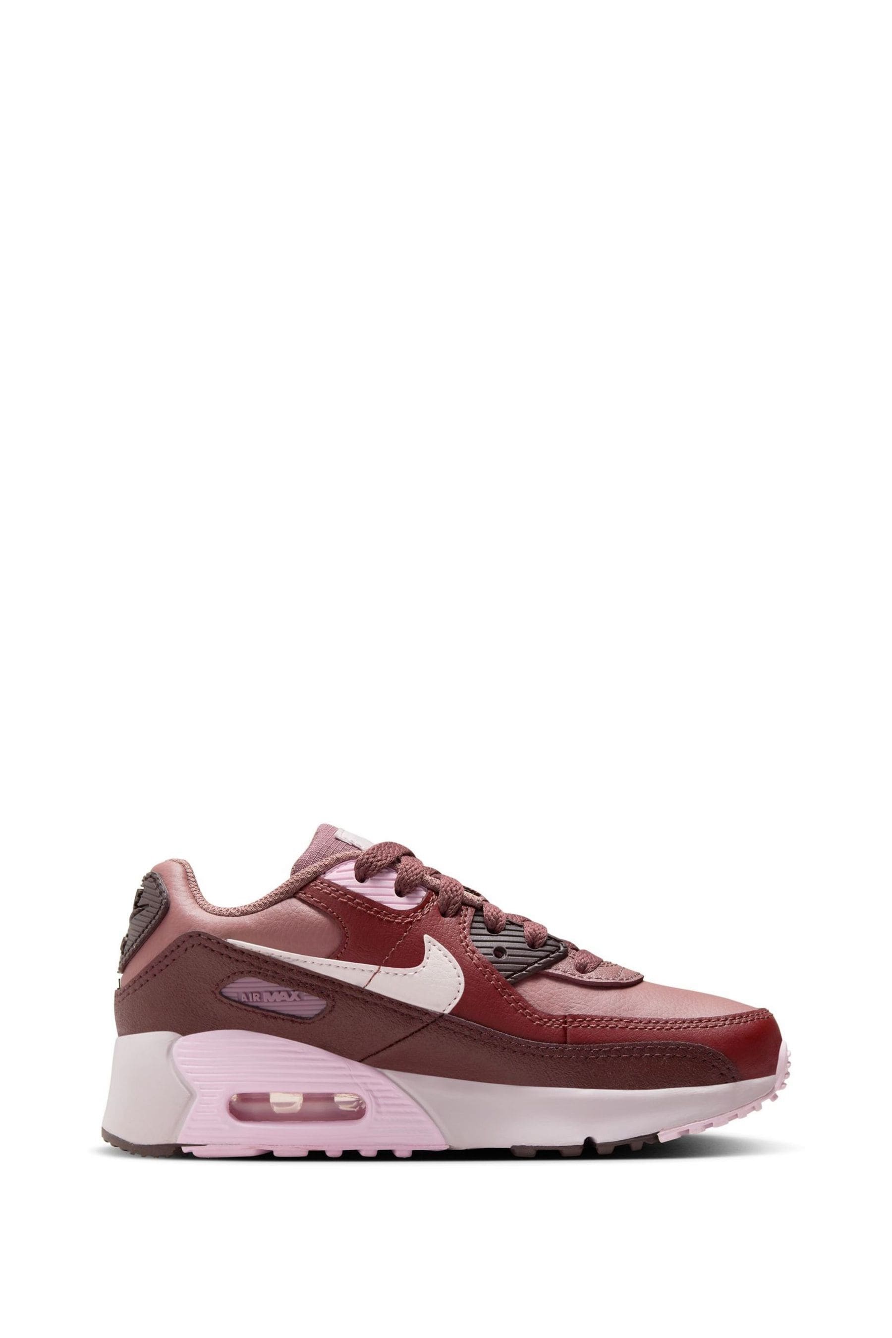 Buy Nike Pink Mauve Air Max 90 Junior Trainers from Next Luxembourg