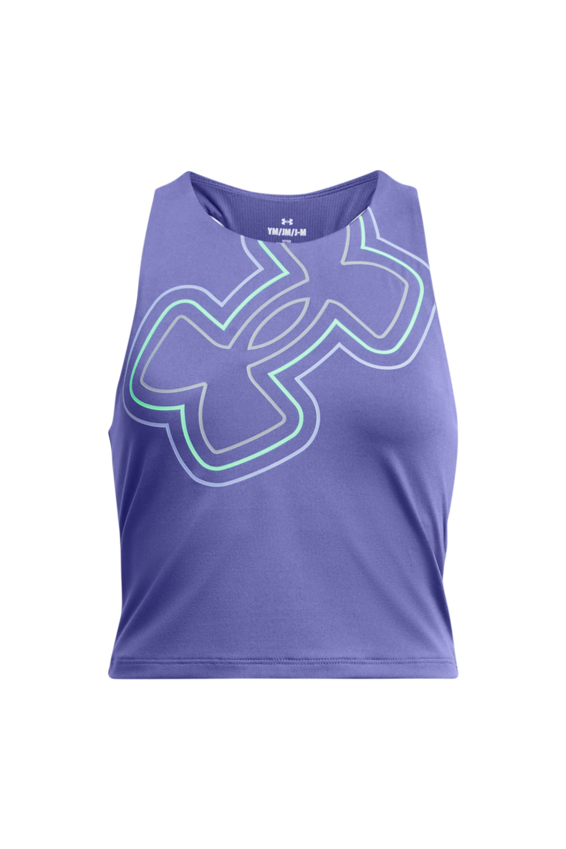 Under Armour Blue/Green Motion Tank Top - Image 1 of 2