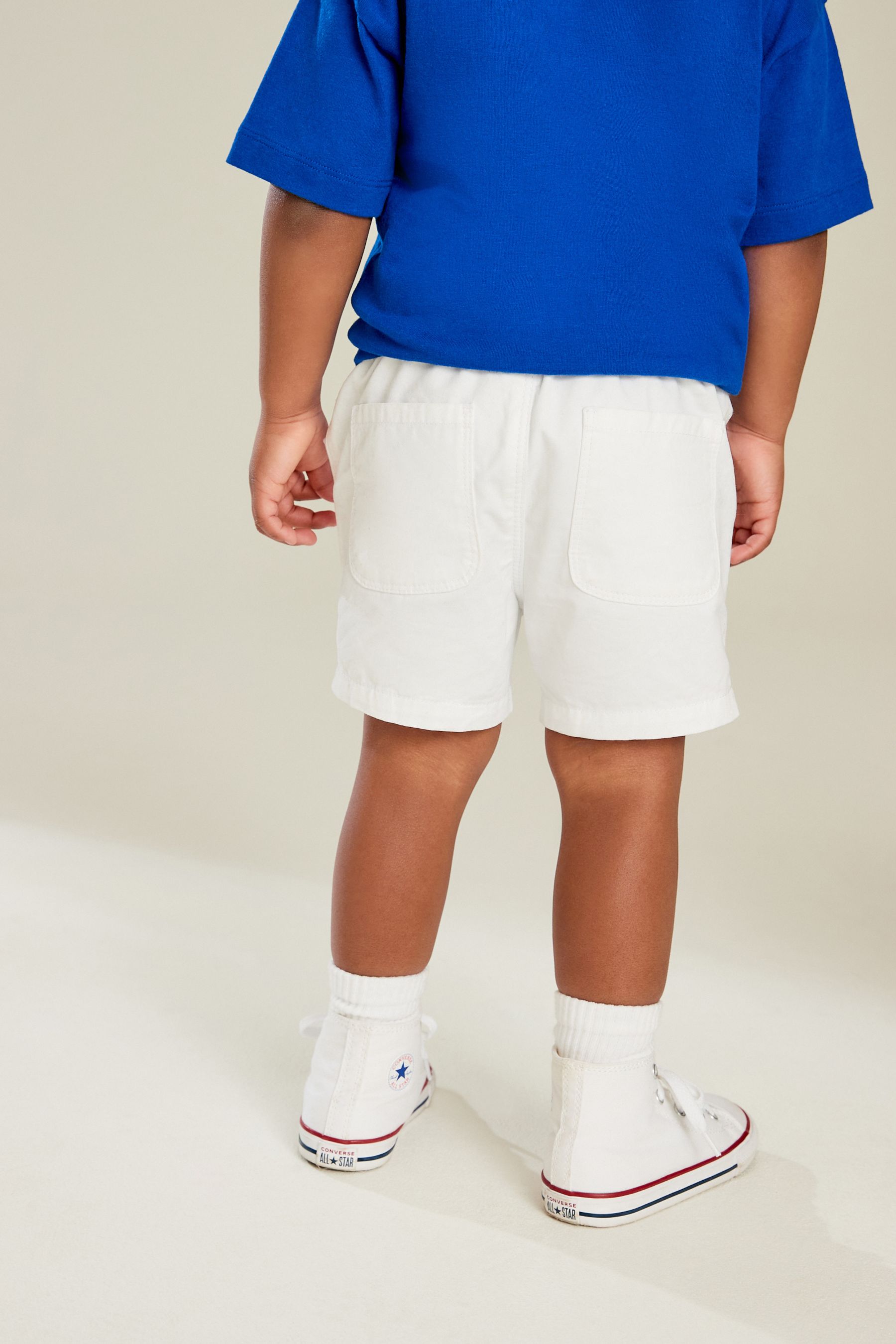 Next white shorts shop