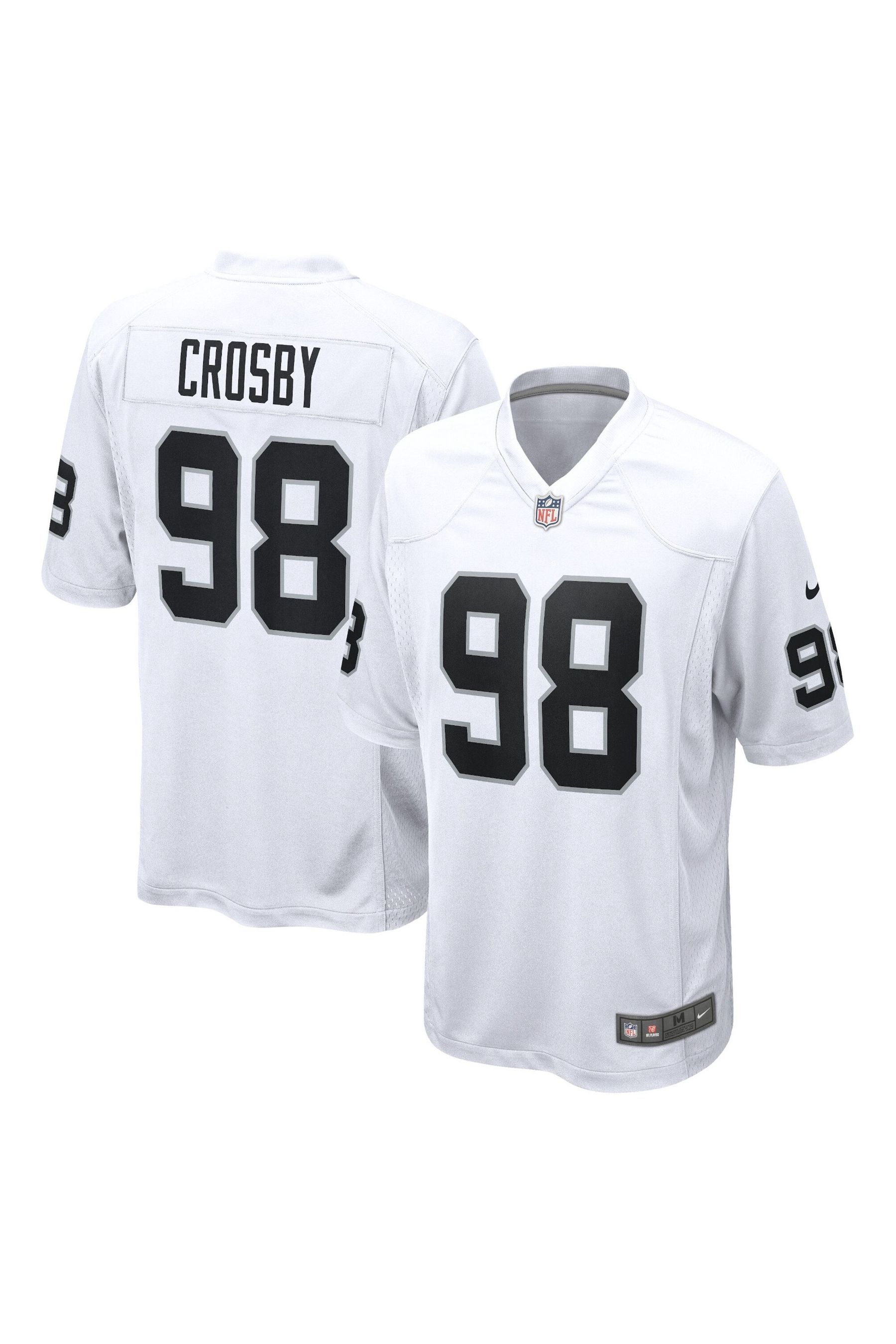 Buy Nike White NFL Las Vegas Raiders Game Road Jersey Maxx