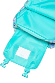 Smiggle Blue Wild Side Attach Foldover Backpack - Image 5 of 5