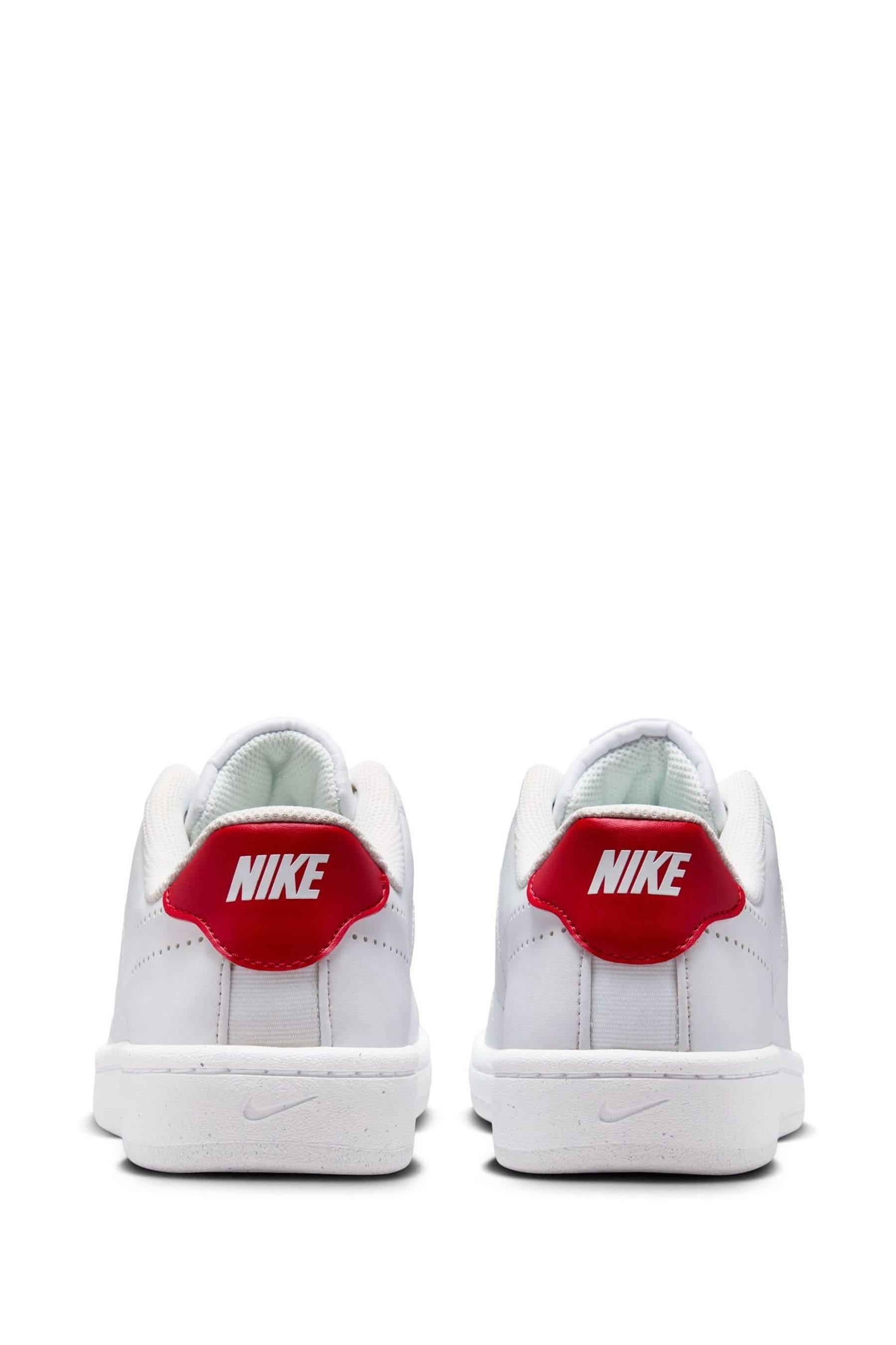 Nike court royale red and white new arrivals