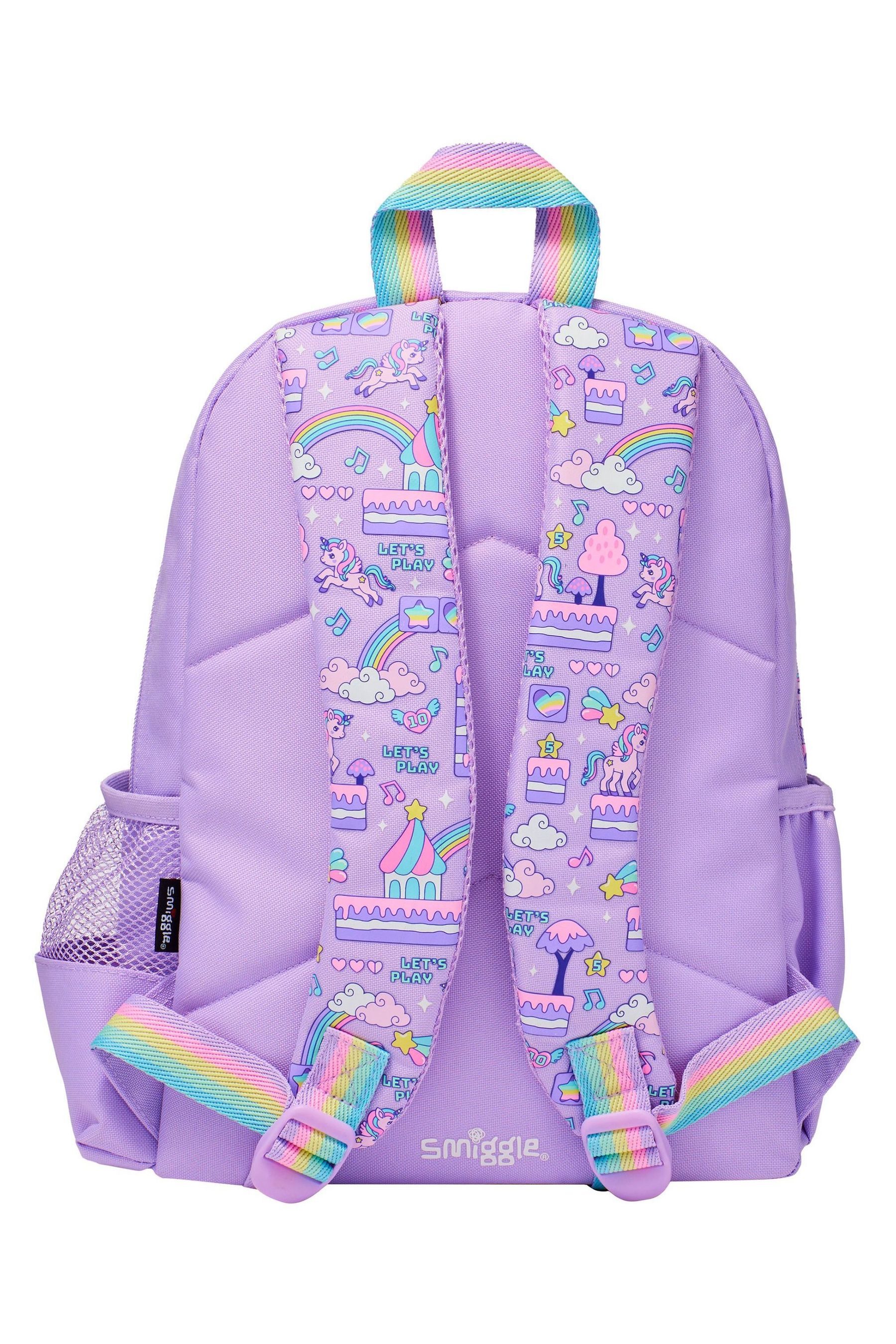 Purple smiggle backpack outlet