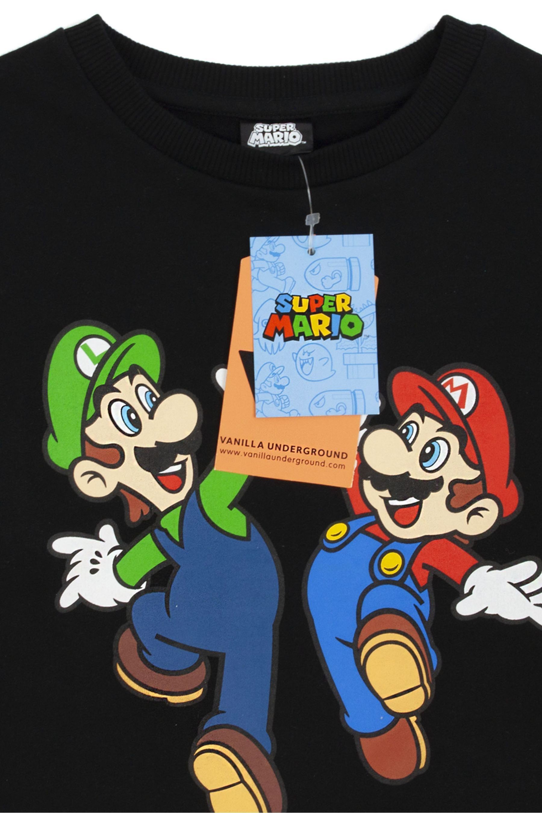 Boys mario sweatshirt cheap