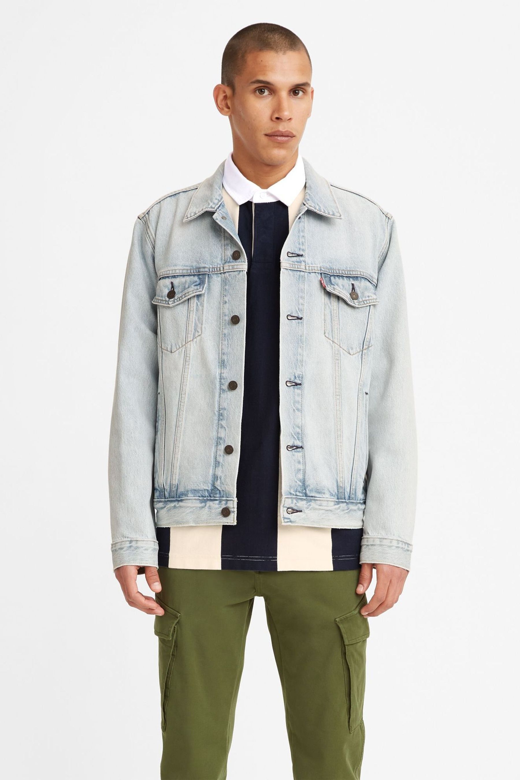 Levi's cotton trucker jacket new arrivals