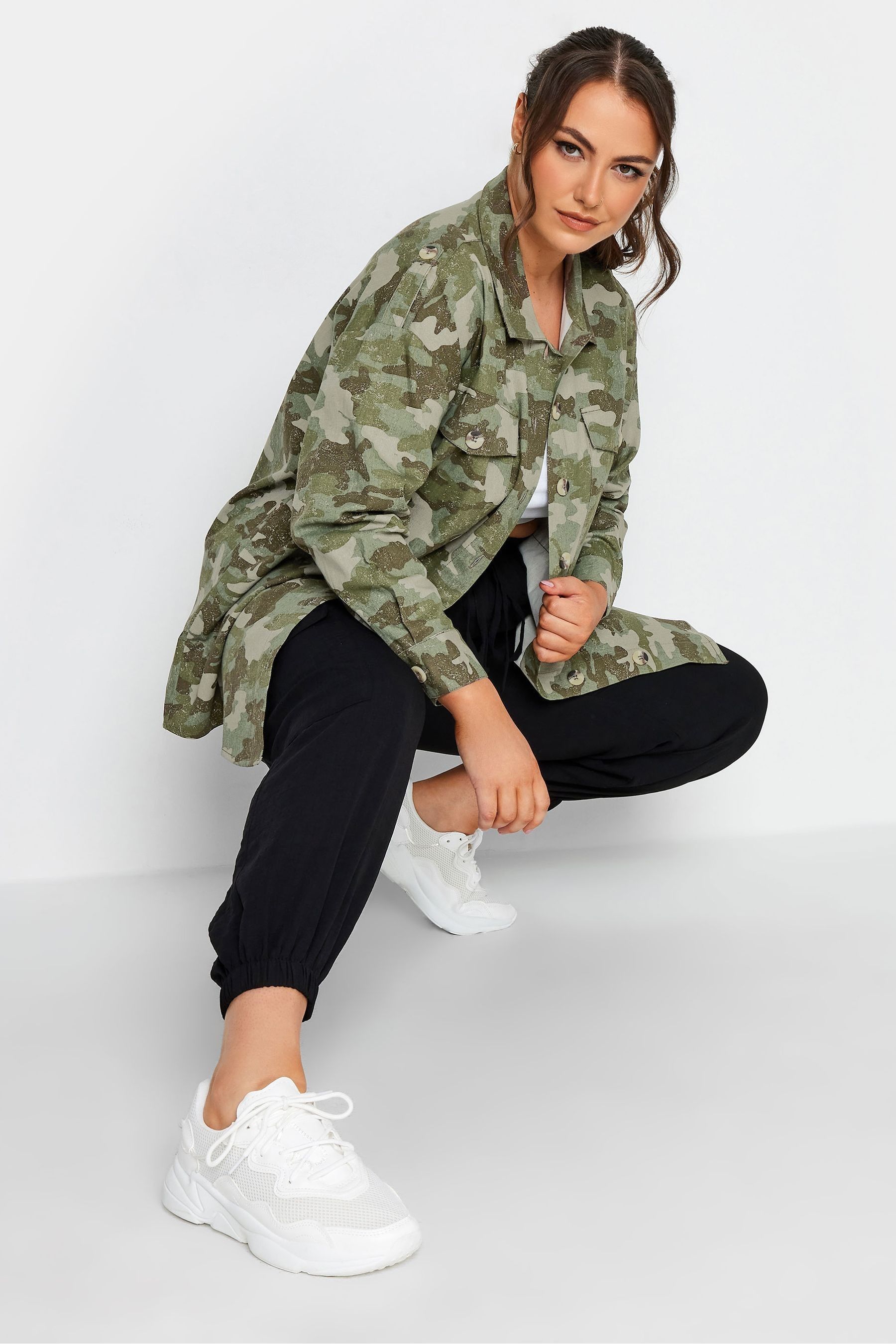 New look hotsell camo shacket