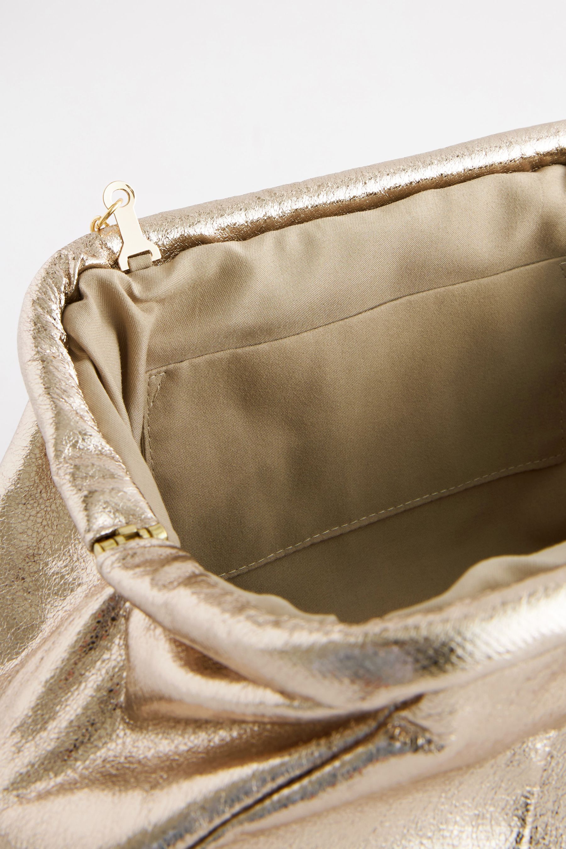 Metallic cheap clutch bag
