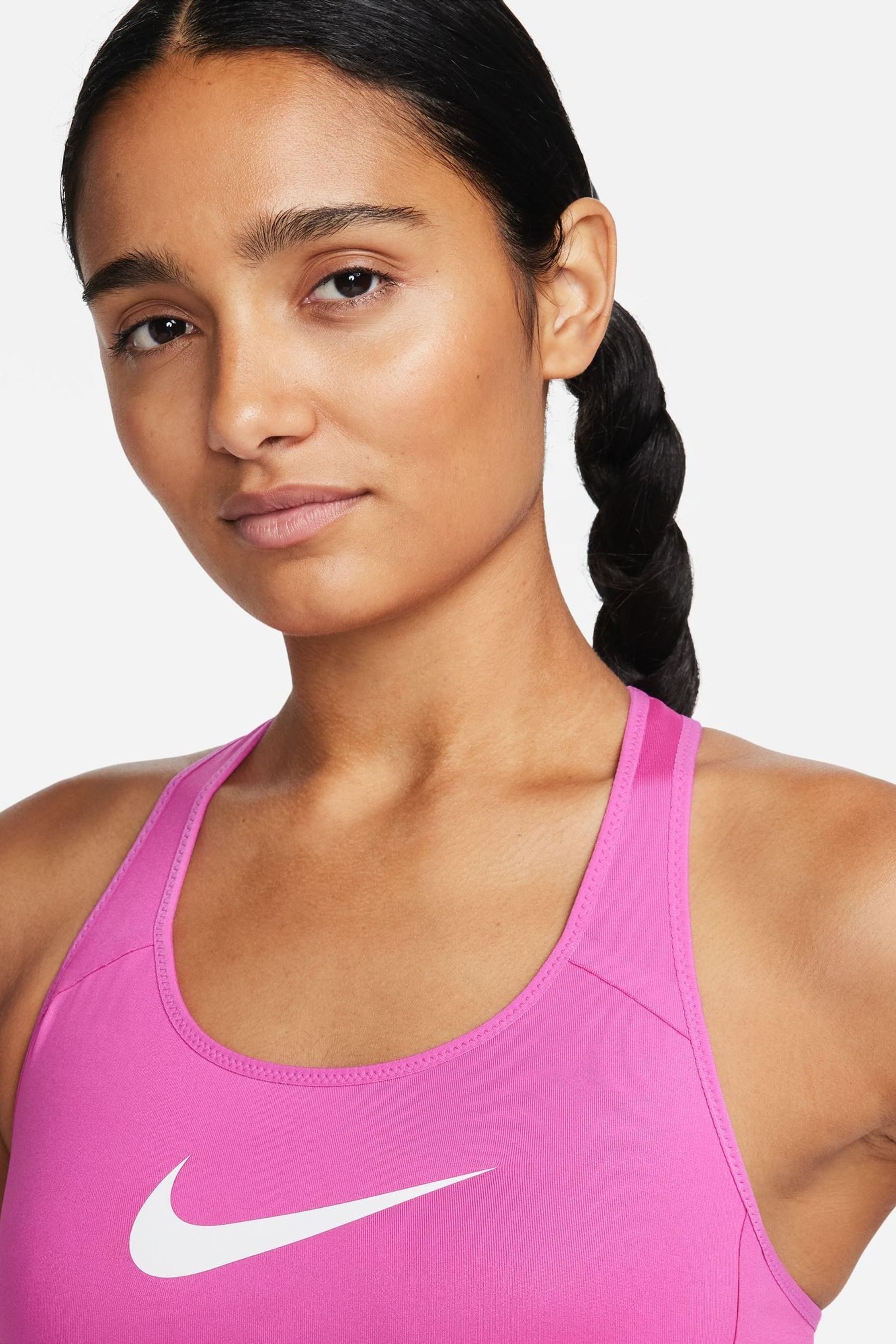 Buy Nike Pink Victory Shape High Support Sports Bra from Next Luxembourg