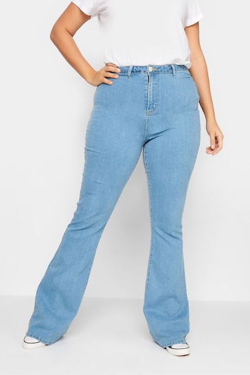 Long Tall Sally Blue Kickflare Jeans