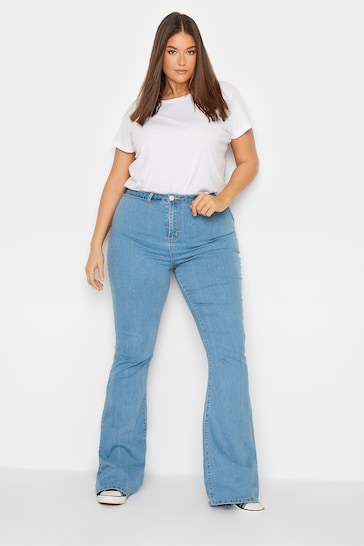 Long Tall Sally Blue Kickflare Jeans