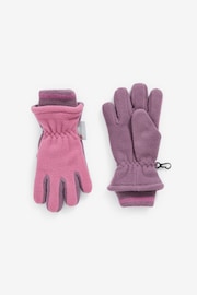 Pink Thermal Fleece Gloves (3-16yrs) - Image 1 of 2