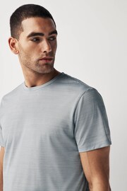 Grey Active Mesh Training T-Shirt - Image 5 of 6