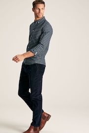 Joules Welford Navy Cotton Check Shirt - Image 4 of 7