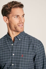 Joules Welford Navy Cotton Check Shirt - Image 6 of 7