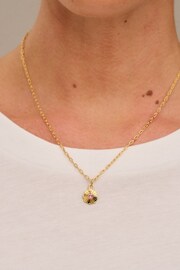 Orelia London October Births Disc Necklace - Image 2 of 2