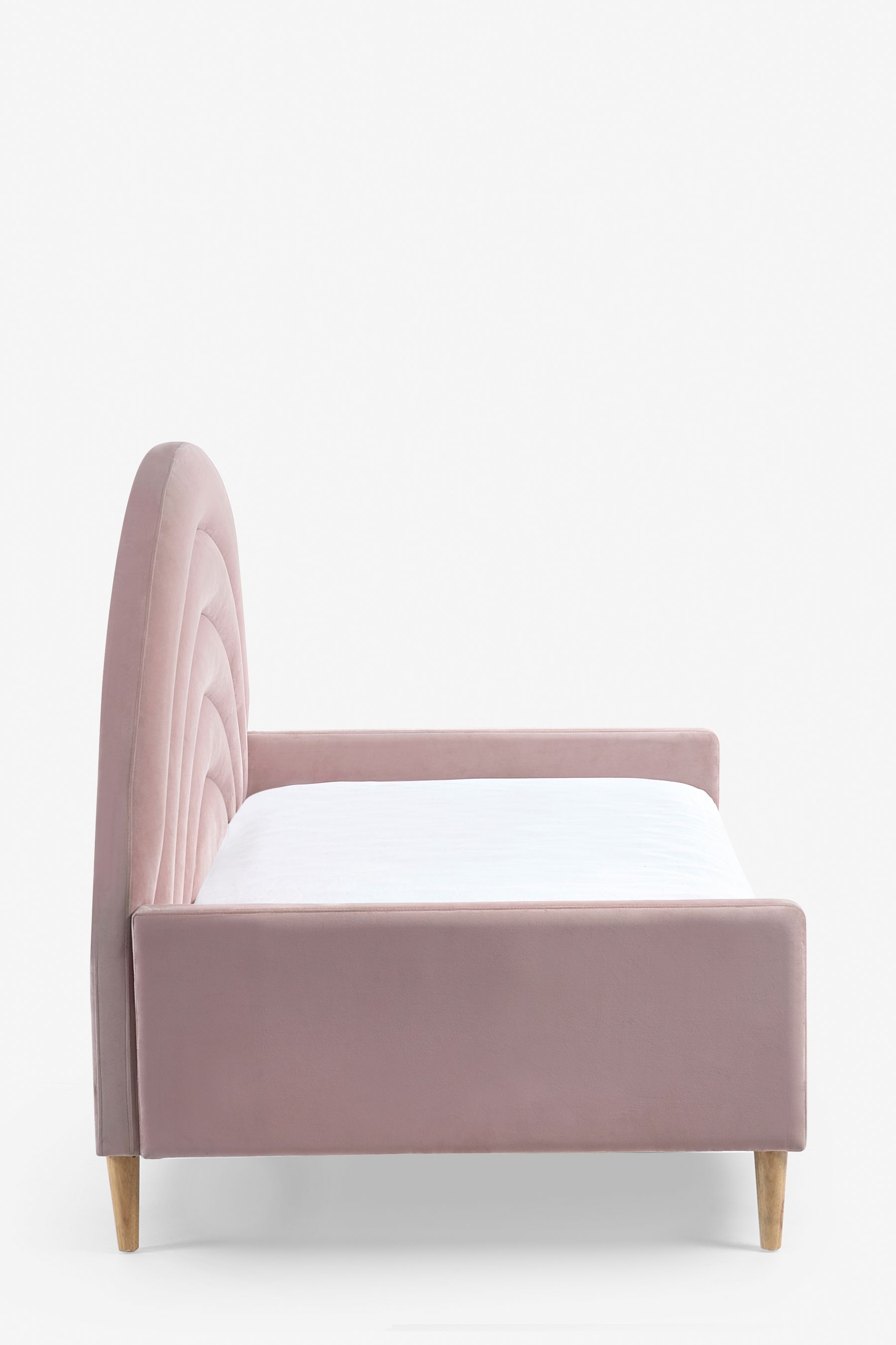 Buy Opulent Velvet Blush Pink Rainbow Kids Upholstered Daybed