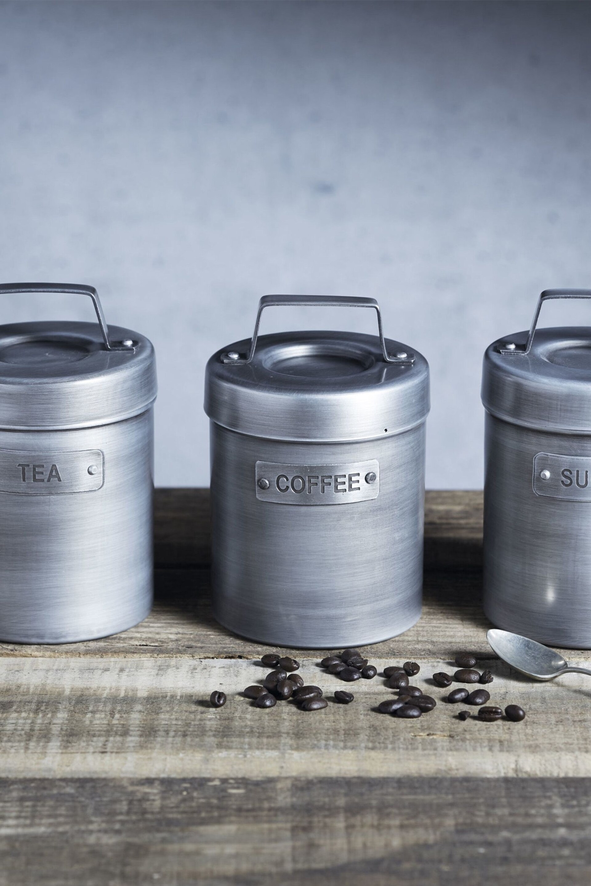 Industrial Kitchen Grey Sugar Canister - Image 1 of 3