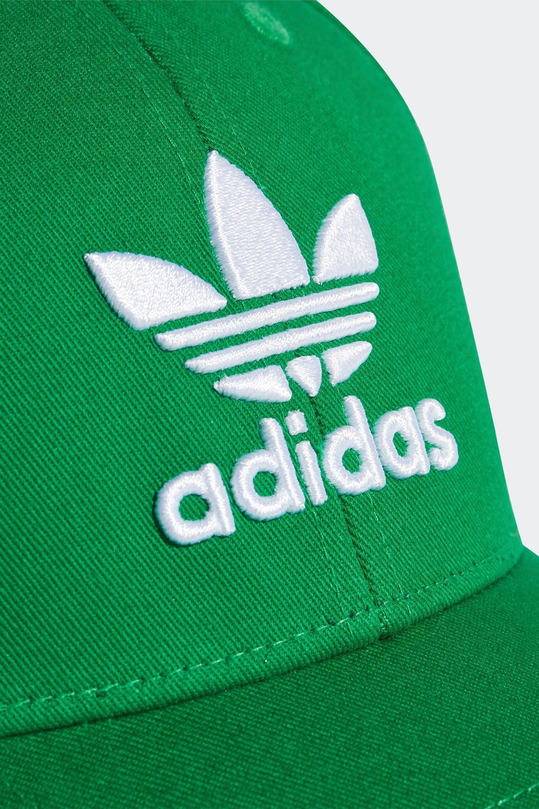 Buy adidas Originals Bright Green Trefoil Baseball Cap from Next USA