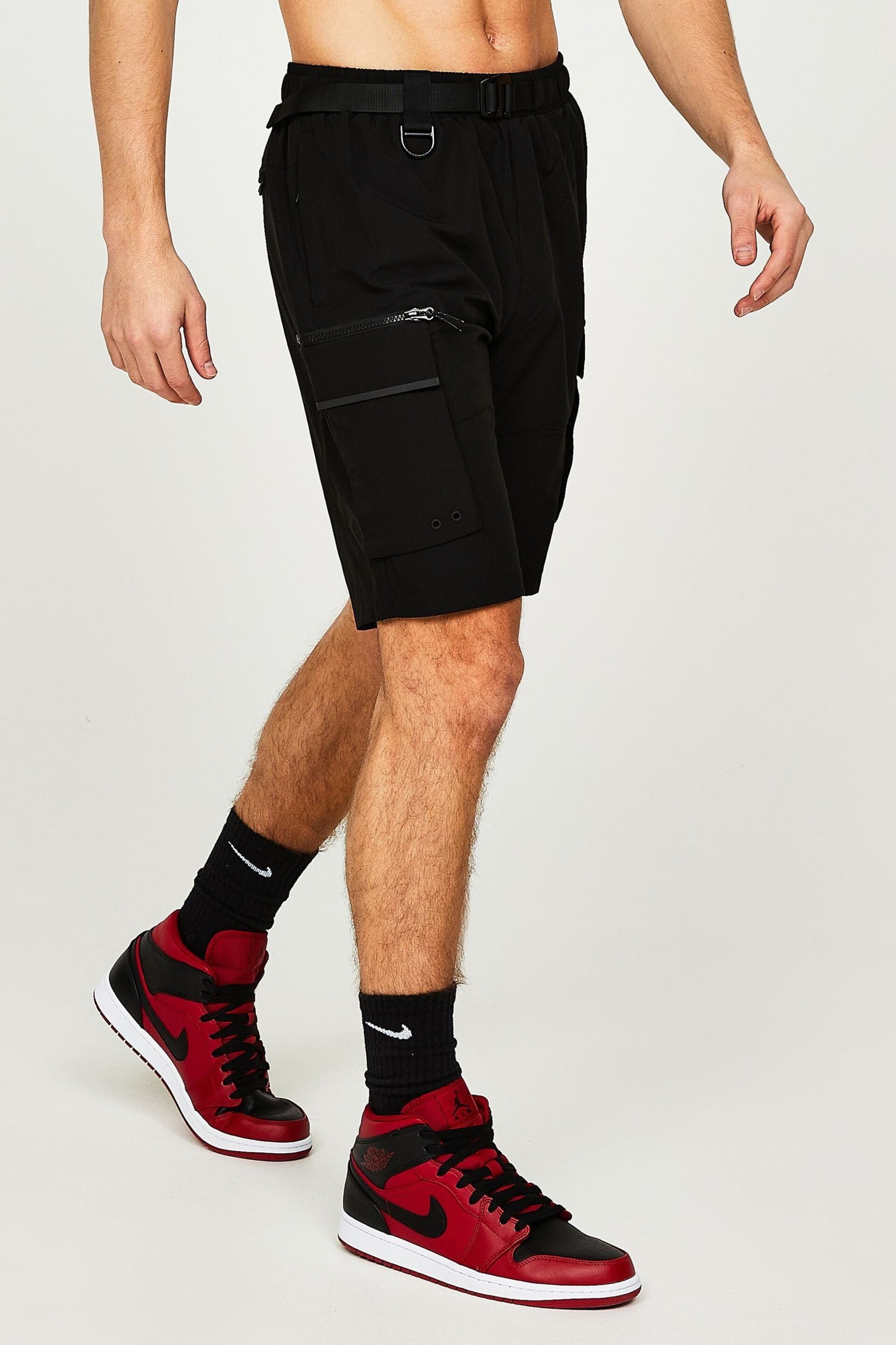 Zavetti Canada Ellovicci Woven Cargo Shorts - Image 4 of 7