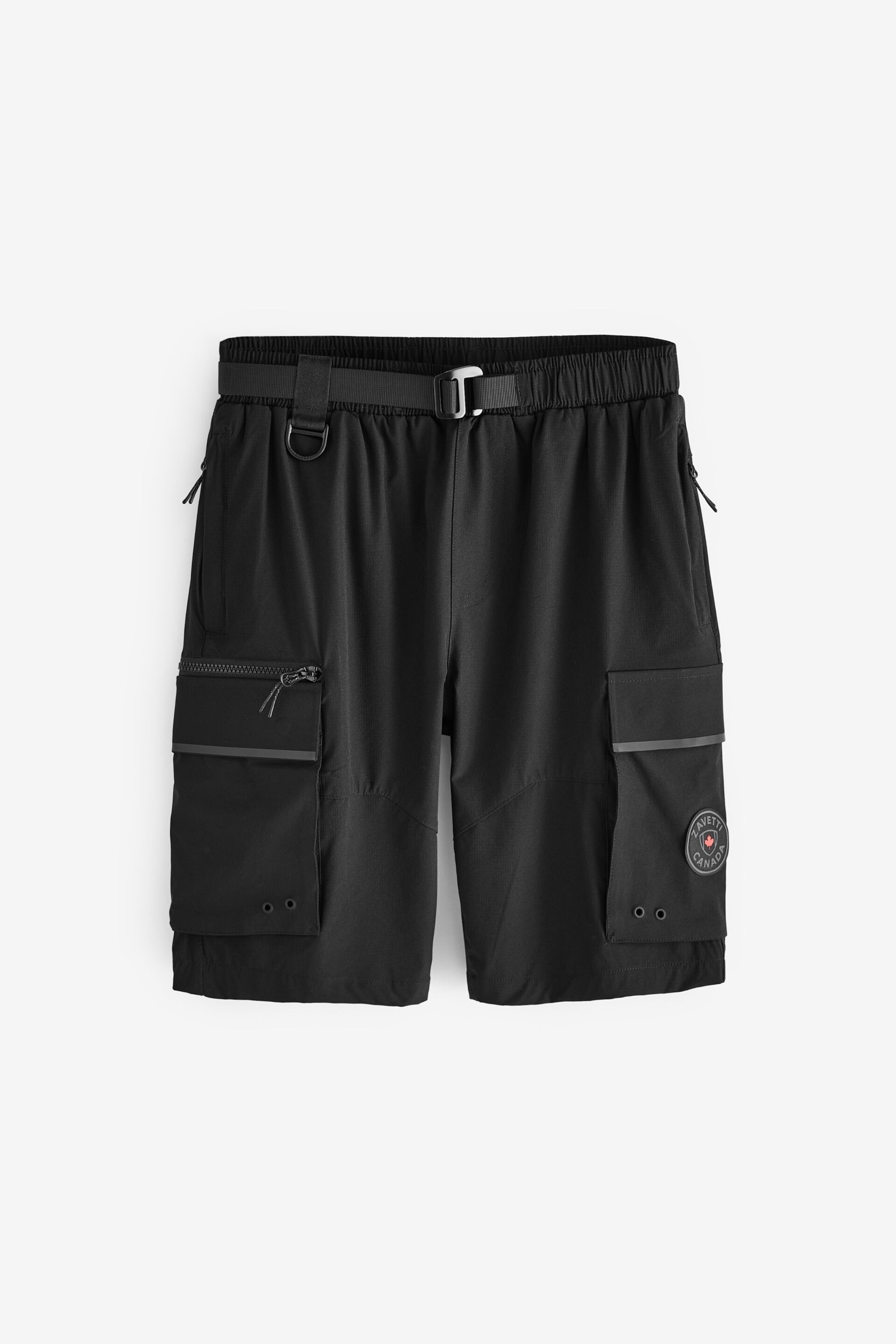 Zavetti Canada Ellovicci Woven Cargo Shorts - Image 7 of 7