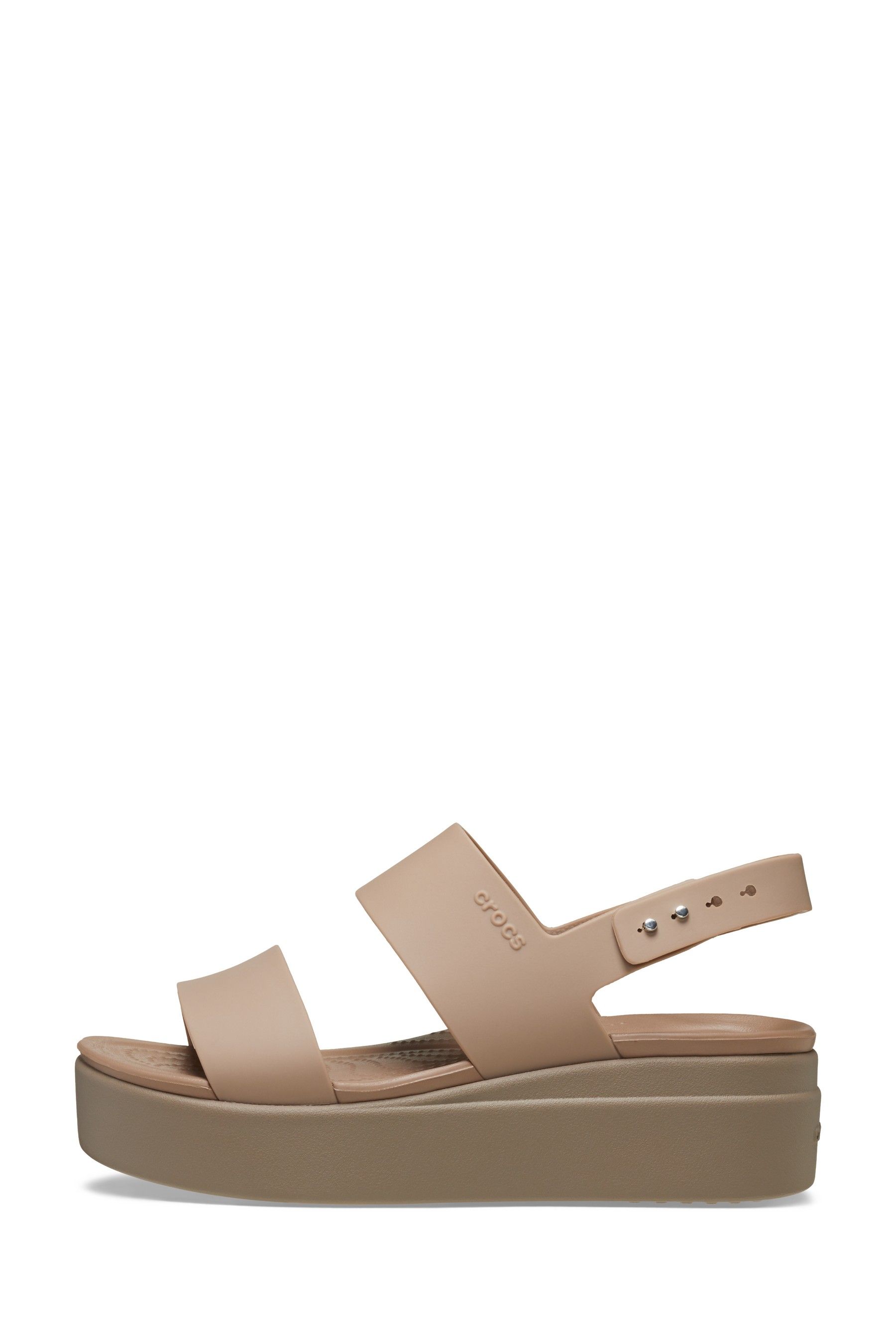 Brown low trendoux wedge sandals uk