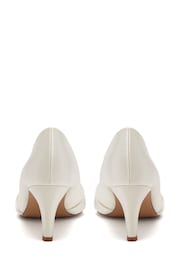 Rainbow Club Cream Bridal Lexi Wide Fit Satin Wedding Court Shoes - Image 3 of 4