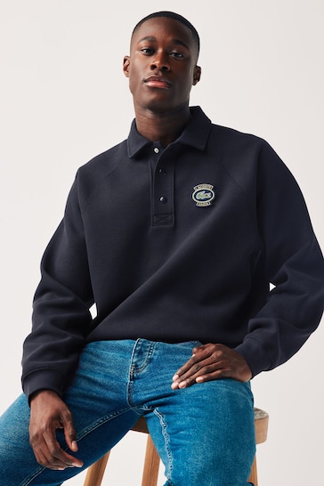 Lacoste Relaxed Fit Jersey Rugby Sweatshirt