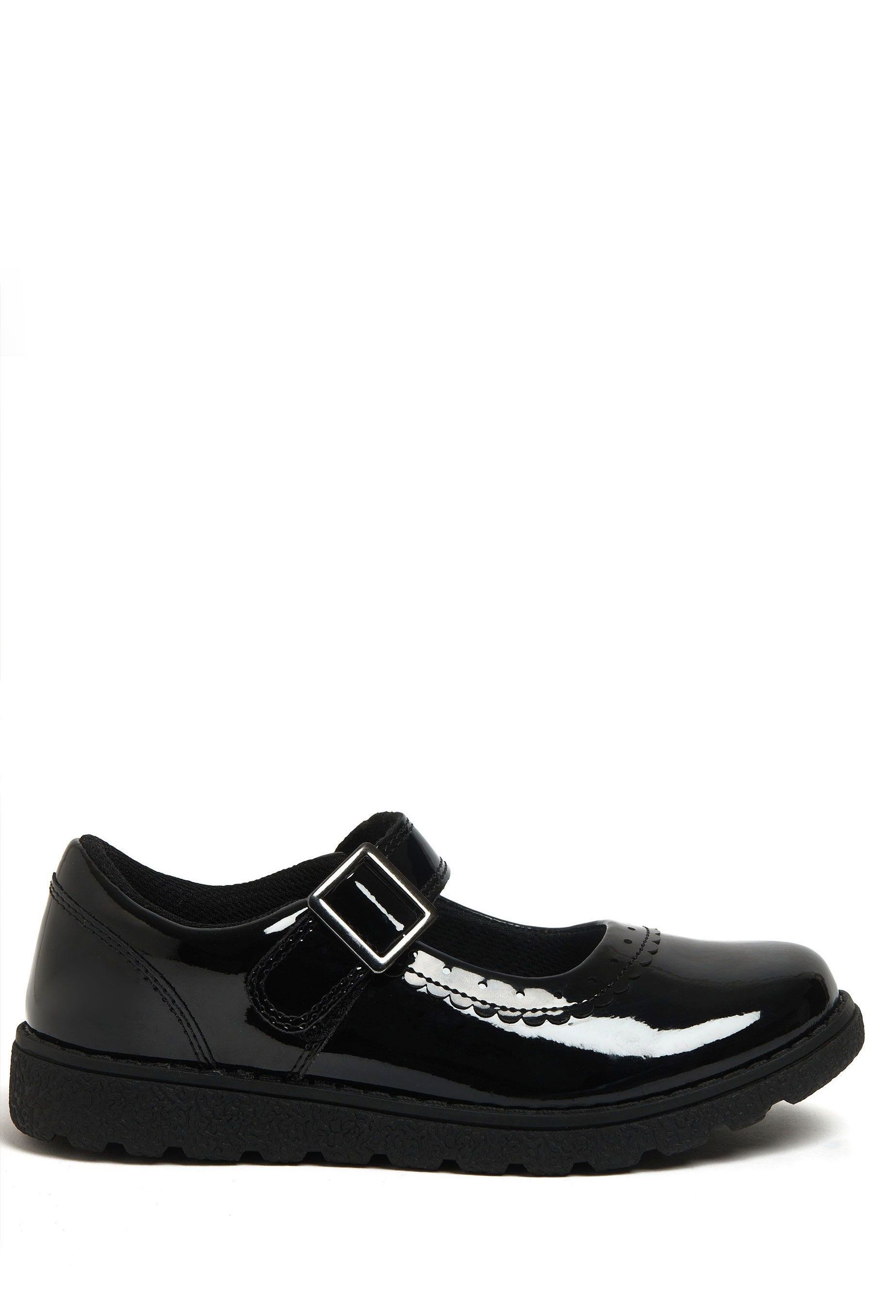 Buy Harry Bear Black Patent Rainbow Girls School Shoes from the Next UK online shop