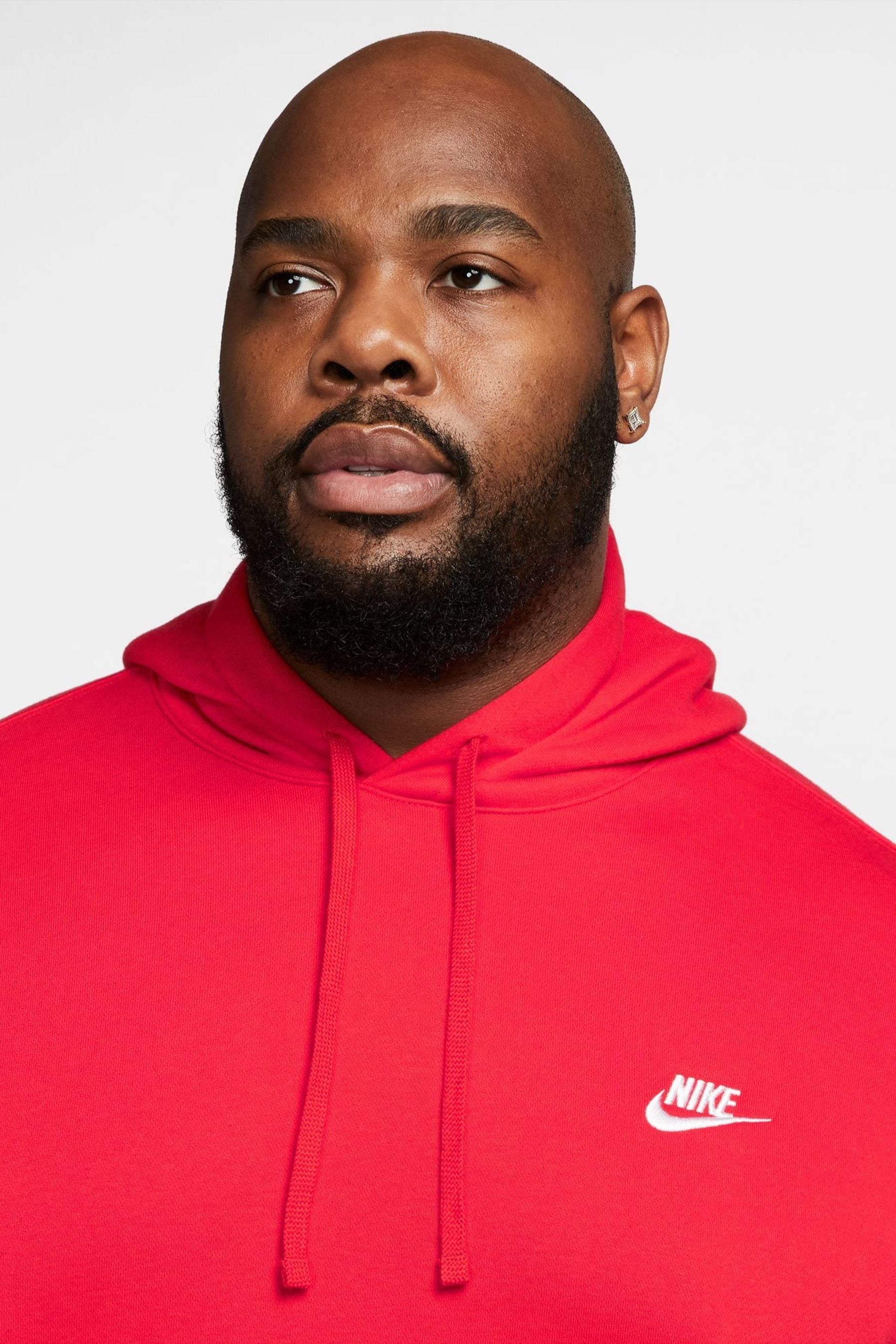 Red nike hoodie near me discount