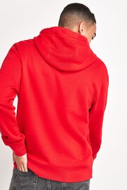 Nike University Red Club Pullover Hoodie - Image 2 of 3