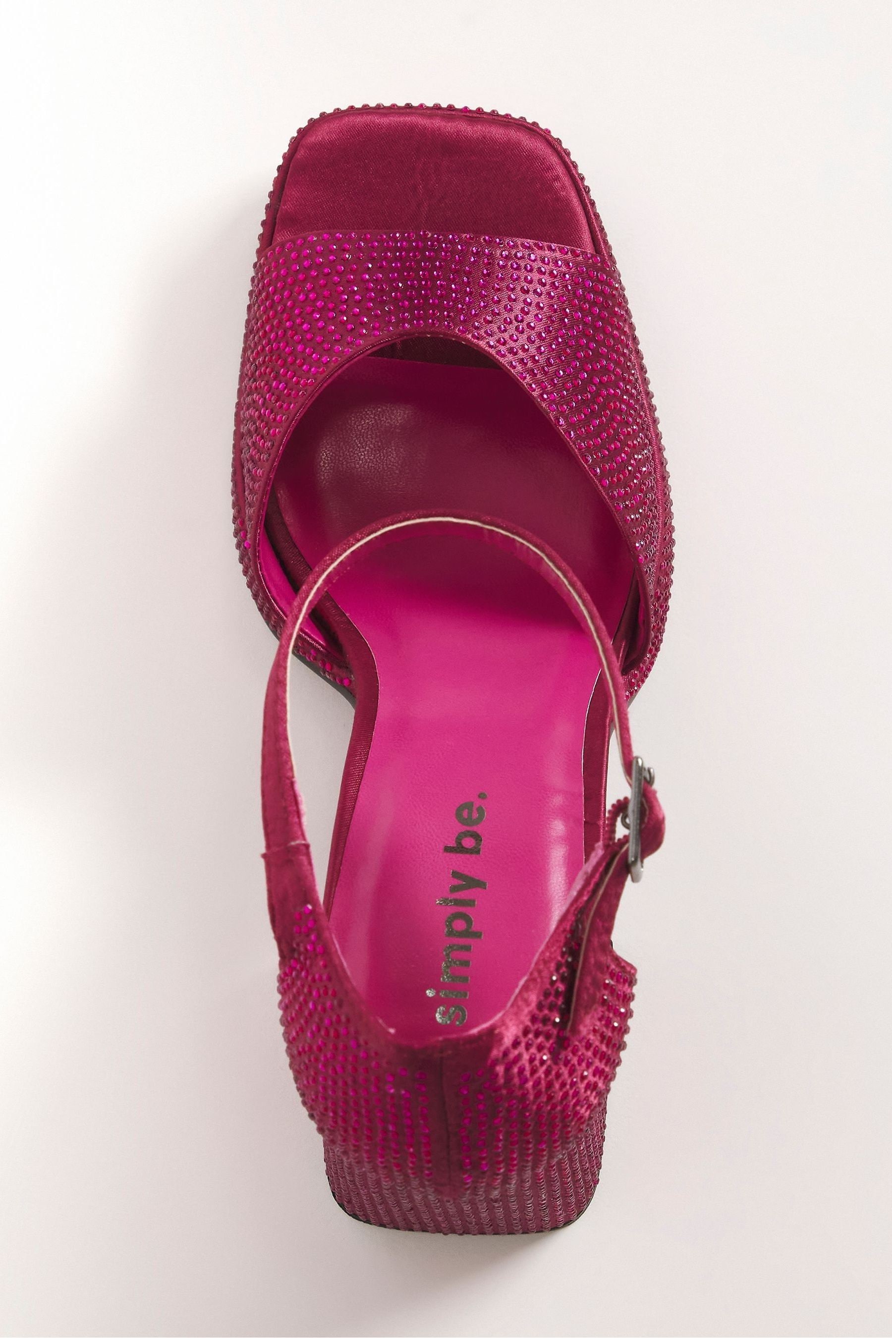 Simply be wide fit on sale heels