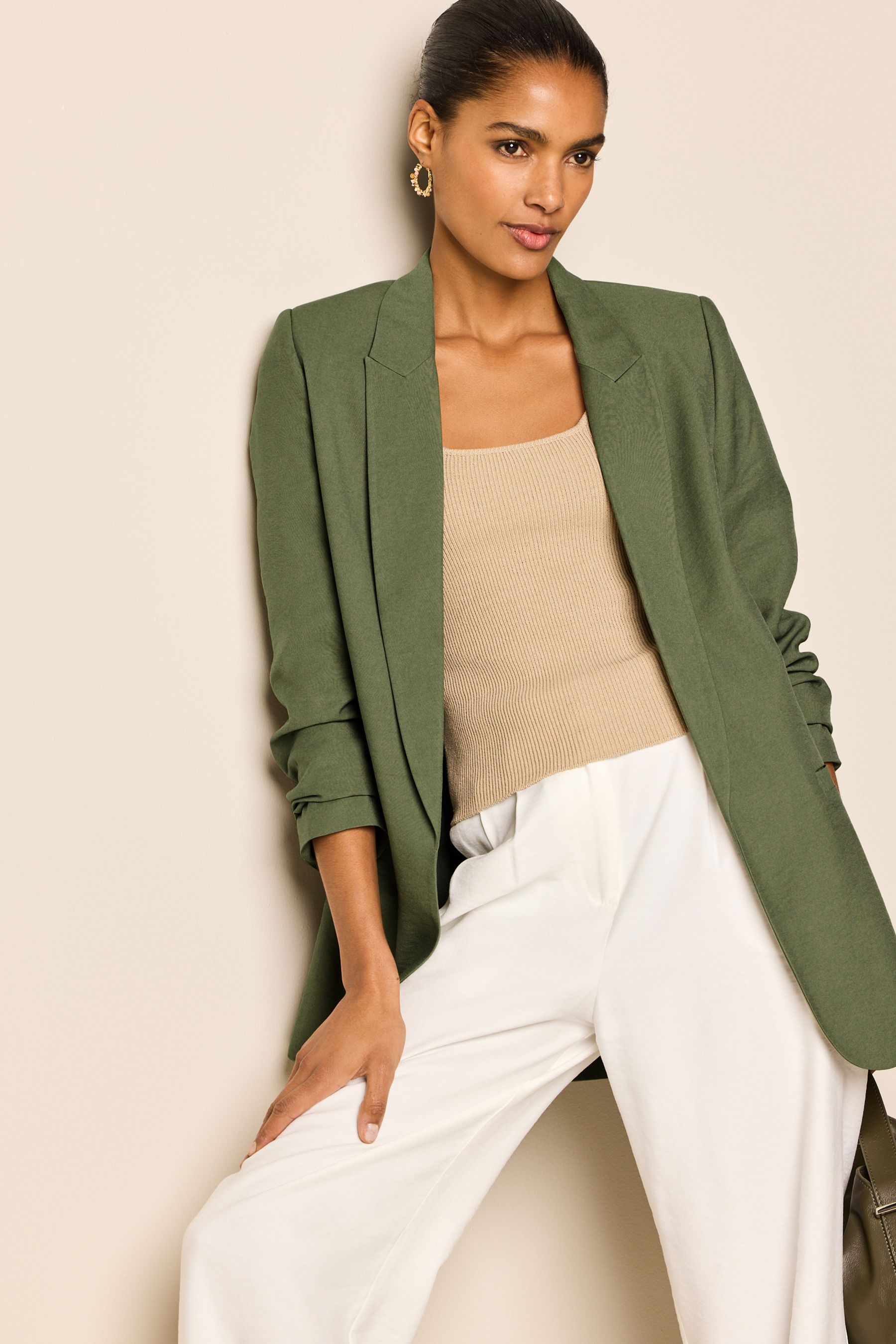 Edge to edge blazer shop