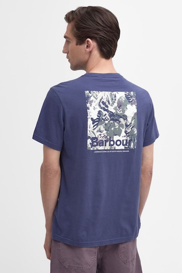 Barbour® Blue Hindle Back Print Graphic T-Shirt