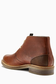 Barbour® Tan Brown Readhead Lace Chukka Boots - Image 2 of 8