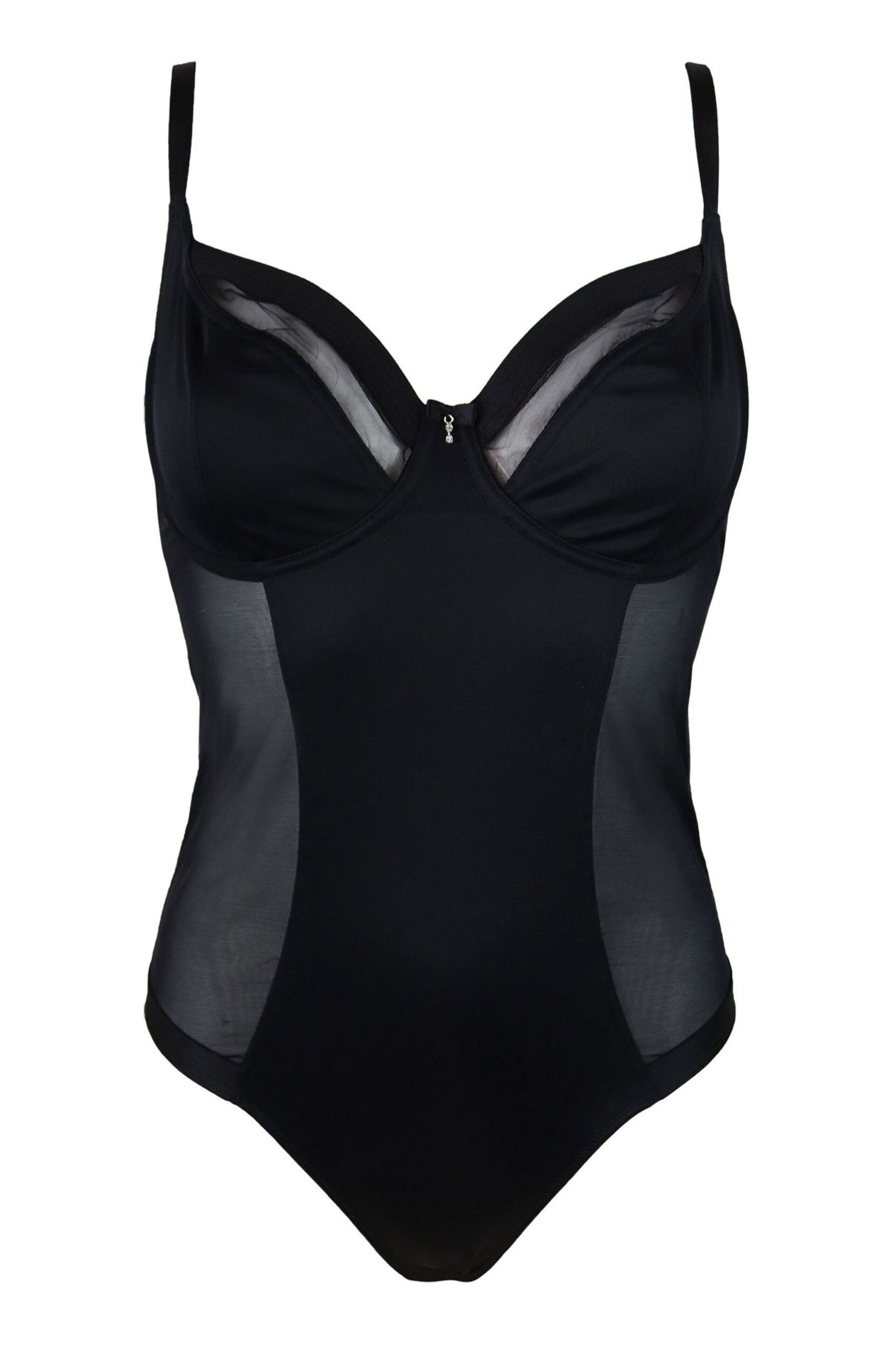 Pour Moi Black Viva Luxe Underwired Body - Image 5 of 10