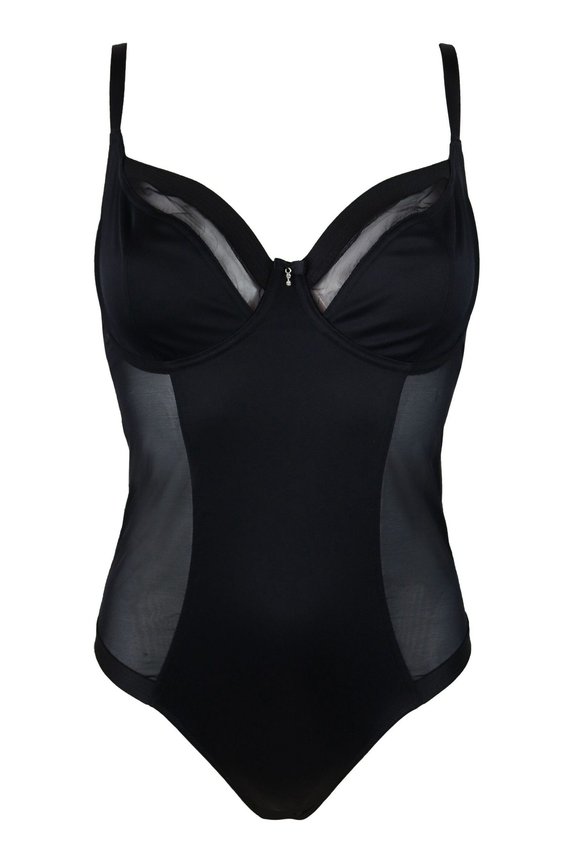 Pour Moi Black Viva Luxe Underwired Body - Image 9 of 10