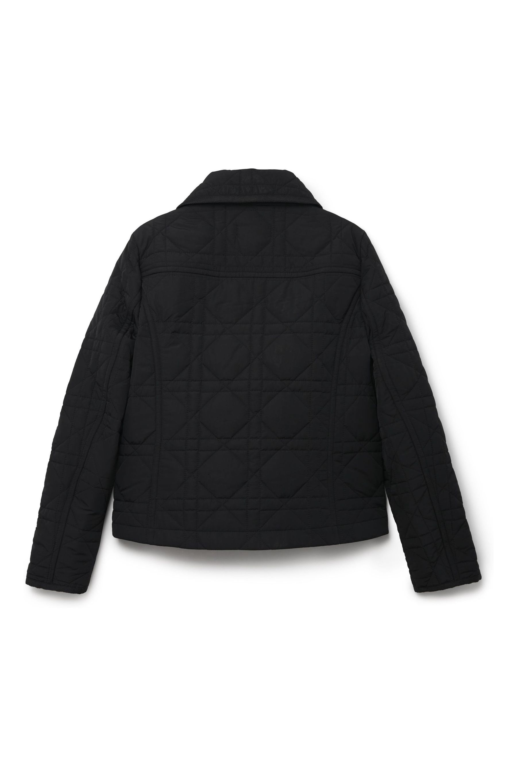 Lightweight diamond store quilted jacket