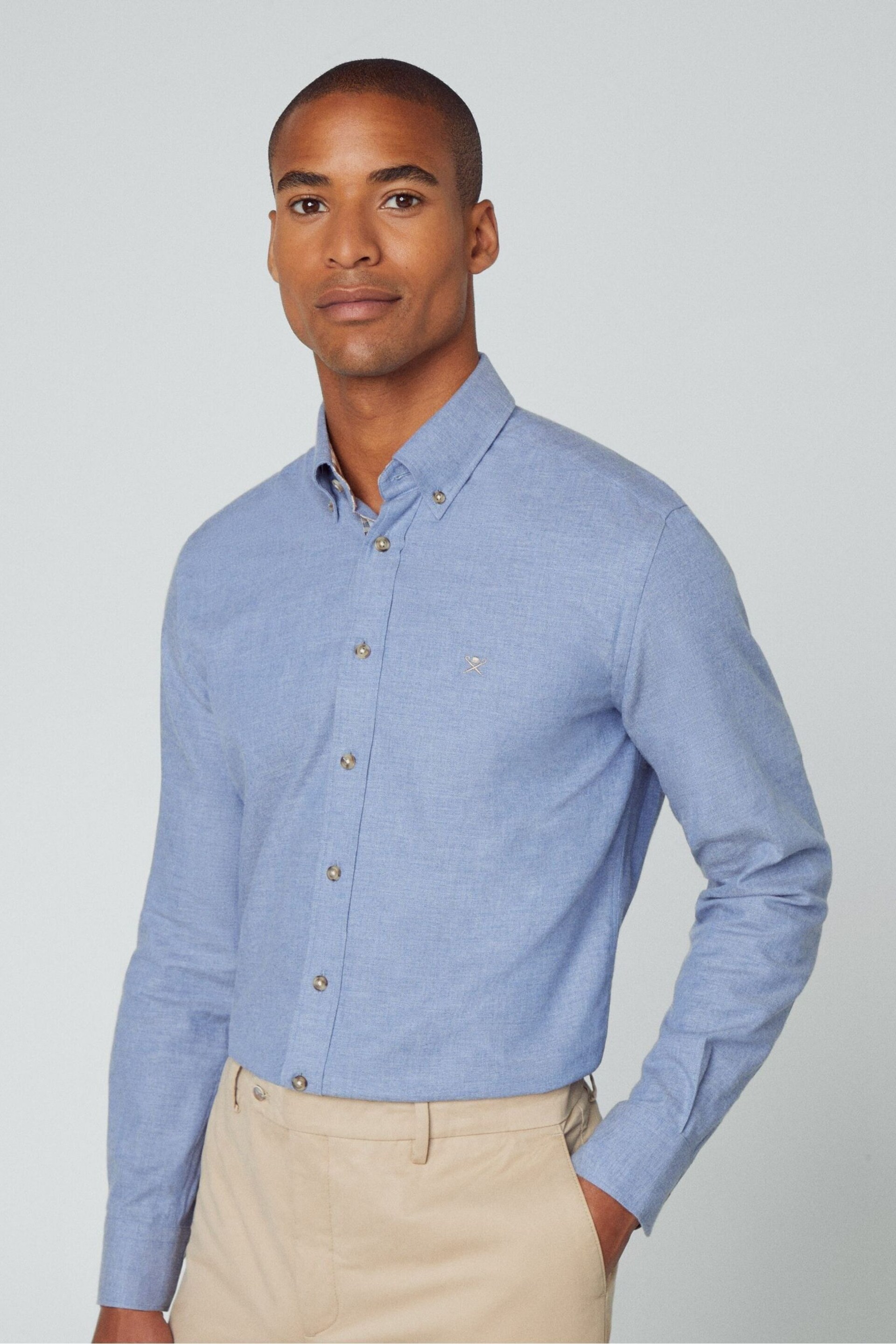 Hackett London Men Blue Shirt - Image 1 of 9