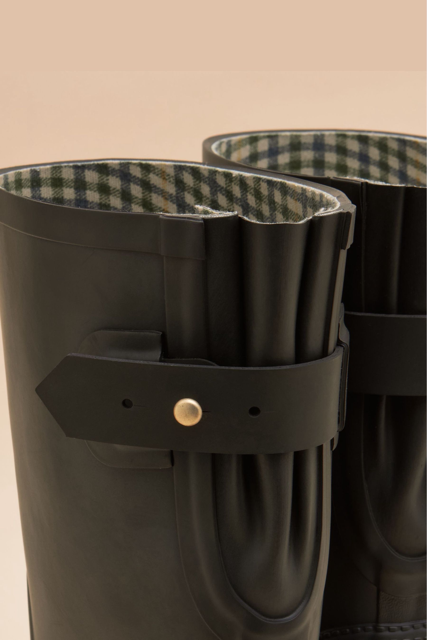 Buy Joules Wistow Black Adjustable Mid Calf Wellies from Next Luxembourg