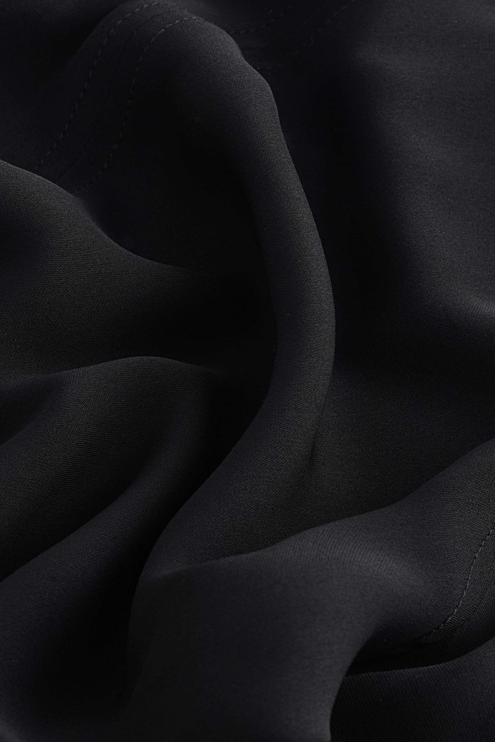 Black Premium Lightweight Long Sleeve Blouse - Image 8 of 8