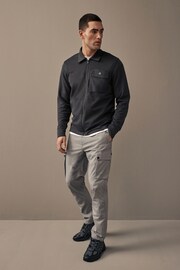 Slate Grey Utility Shacket - Image 2 of 3