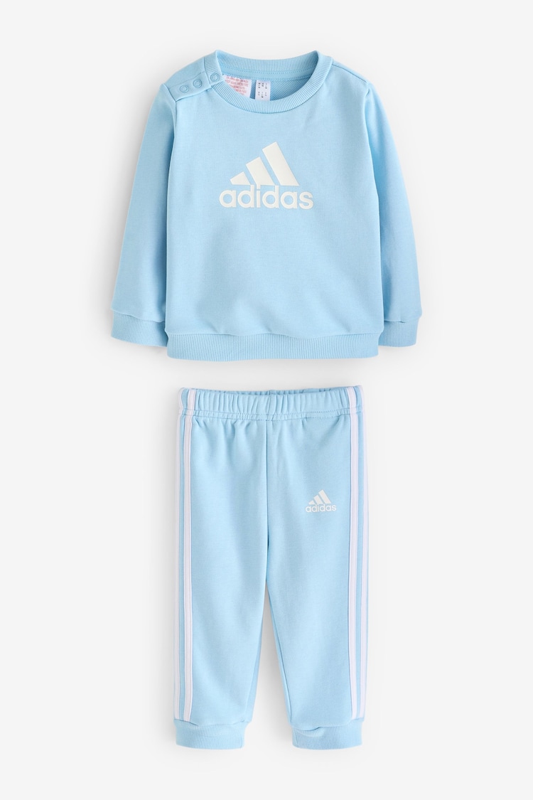 adidas Blue Sportswear Badge Of Sport French Terry Tracksuit - Image 1 of 1