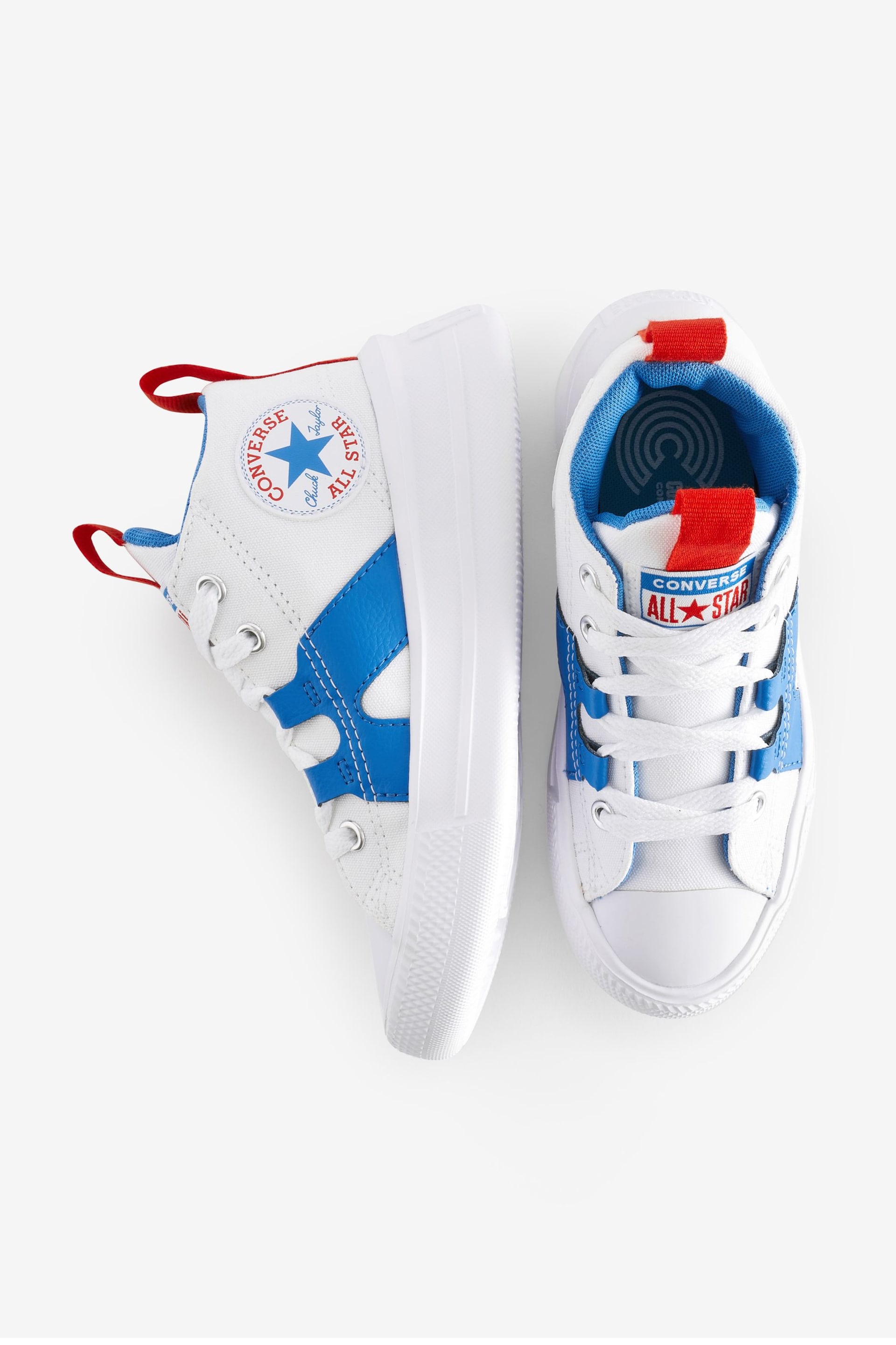Converse Blue Junior Ultra Trainers - Image 9 of 9