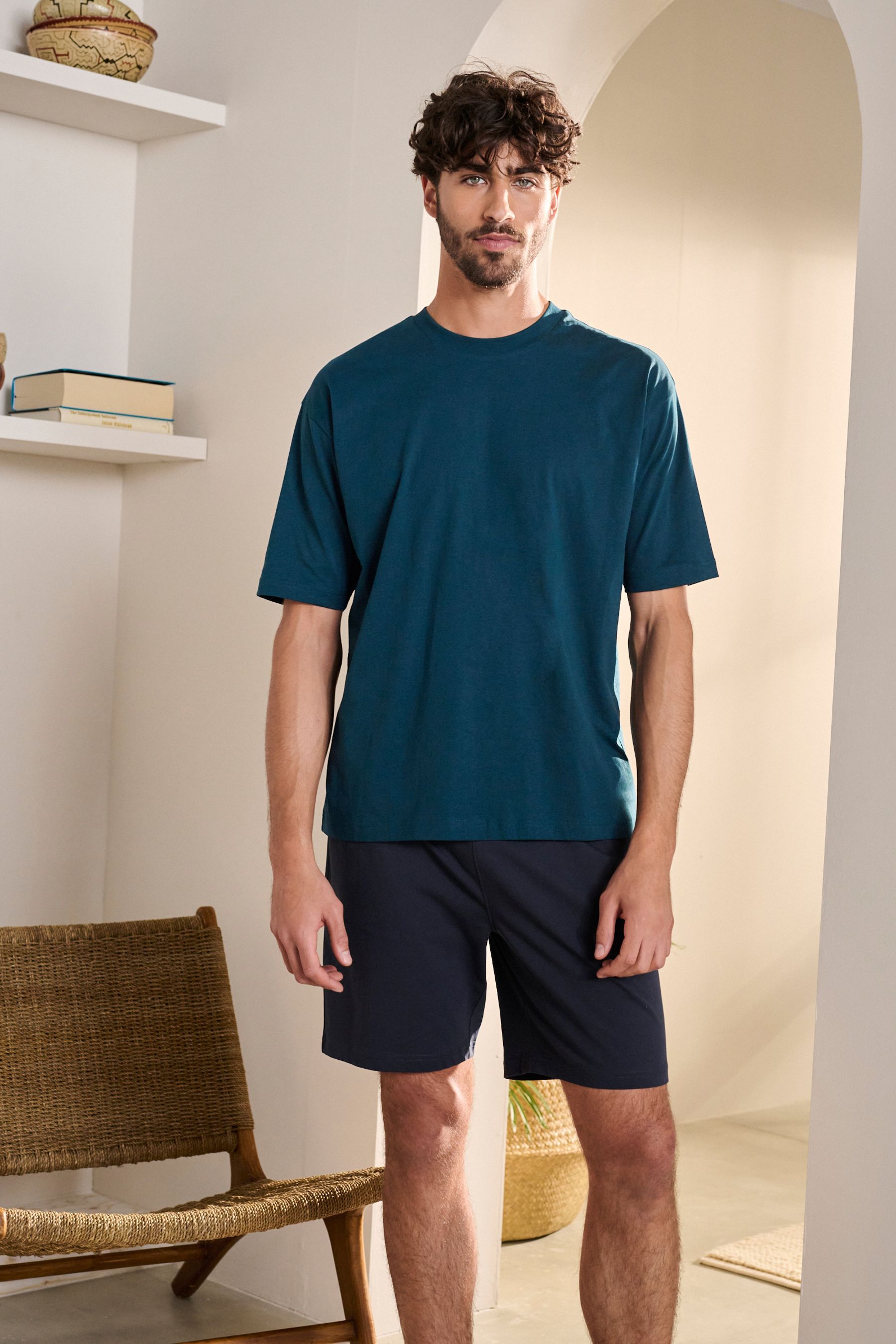 Next mens pyjama shorts on sale