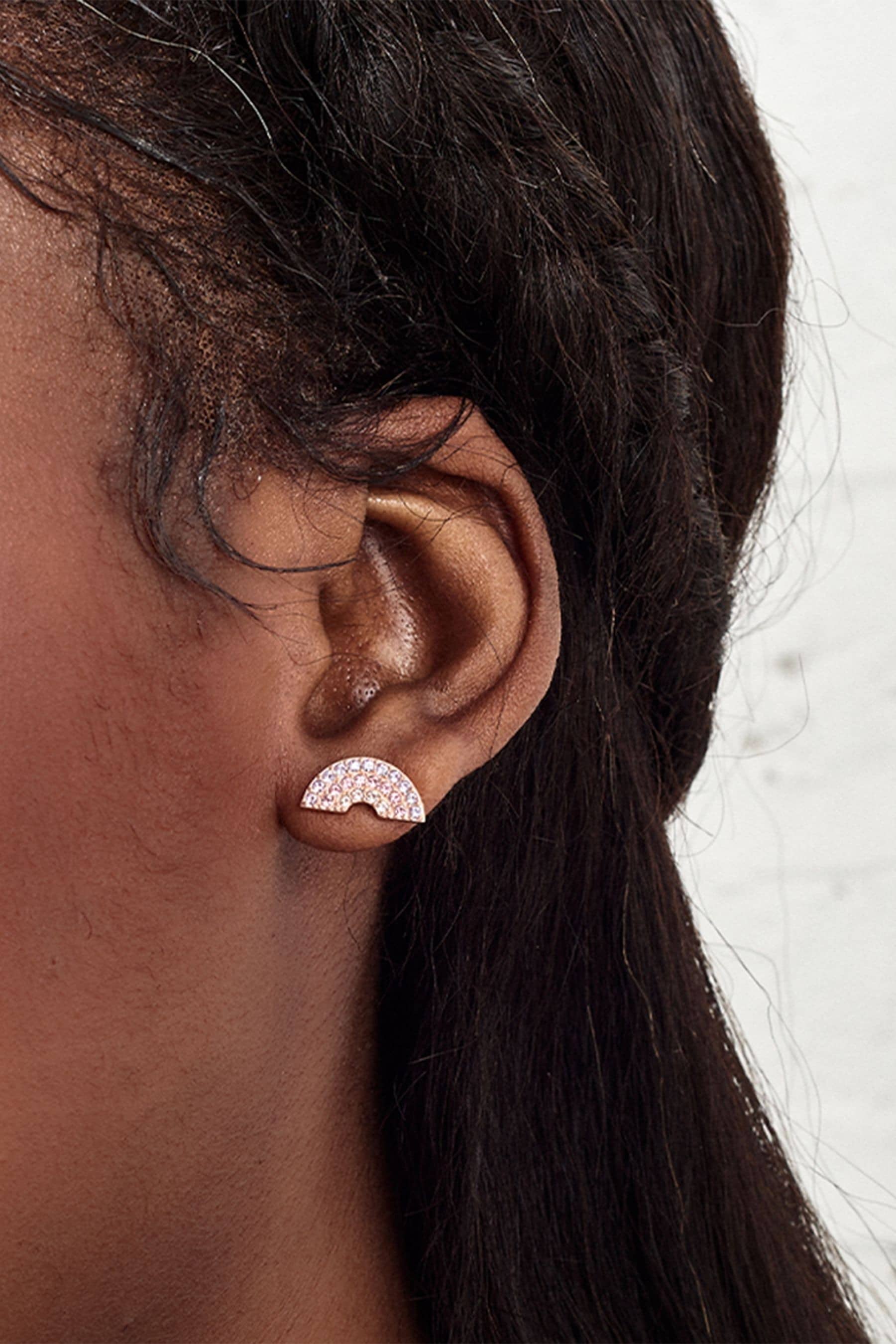Olivia burton gold earrings sale